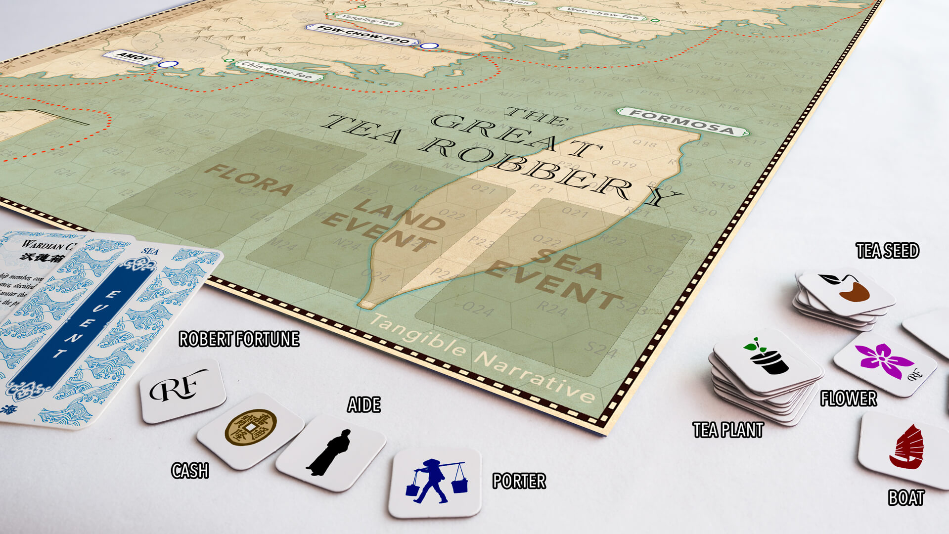 The Great Tea Robbery - Boardgame (Essential) - Image 2